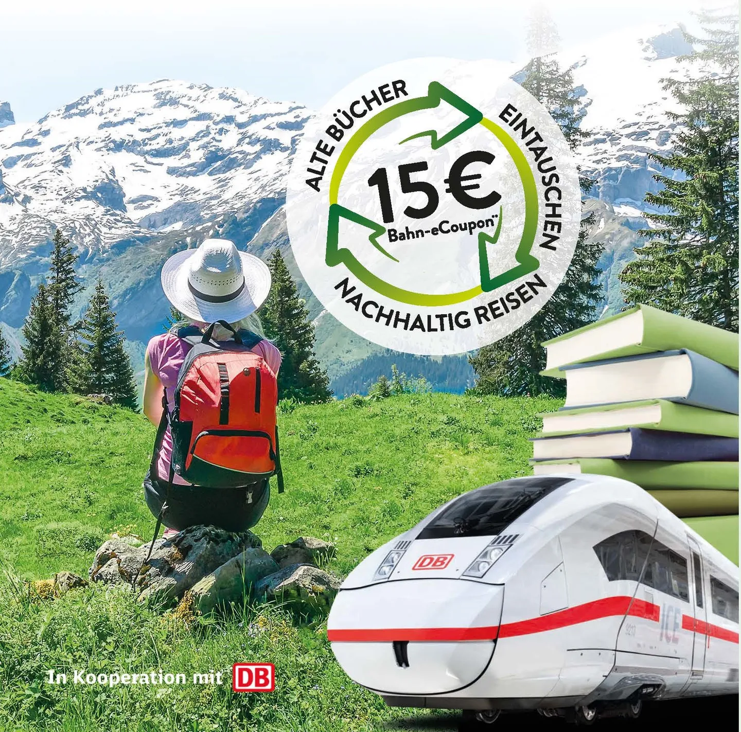 „Bücher spenden, um neue Geschichten zu erleben!“