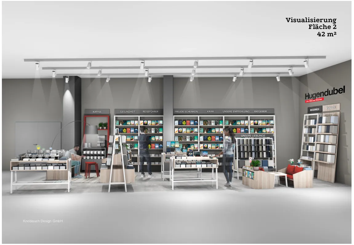 Büchersegment wächst im Warenhaus