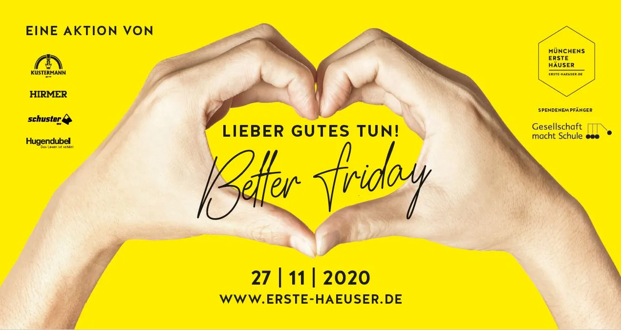 Hugendubel setzt deutschlandweit den „BETTER FRIDAY“ um