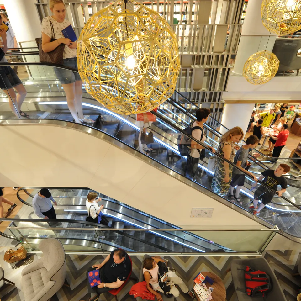 HugendubelMarienplatzRolltreppen