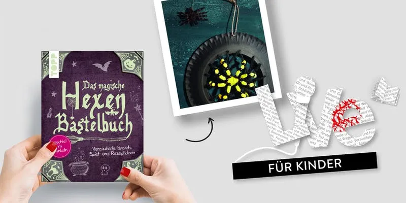 Schauriges Halloween-Basteln für Kinder bei Hugendubel