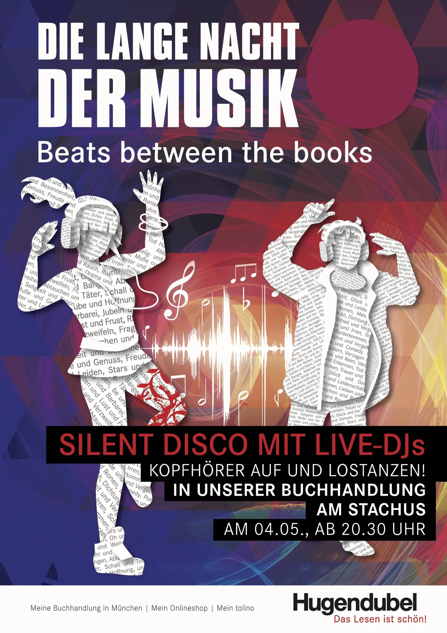 „Silent Disco“ am Stachus: Hugendubel lädt zur langen Nacht der Musik
