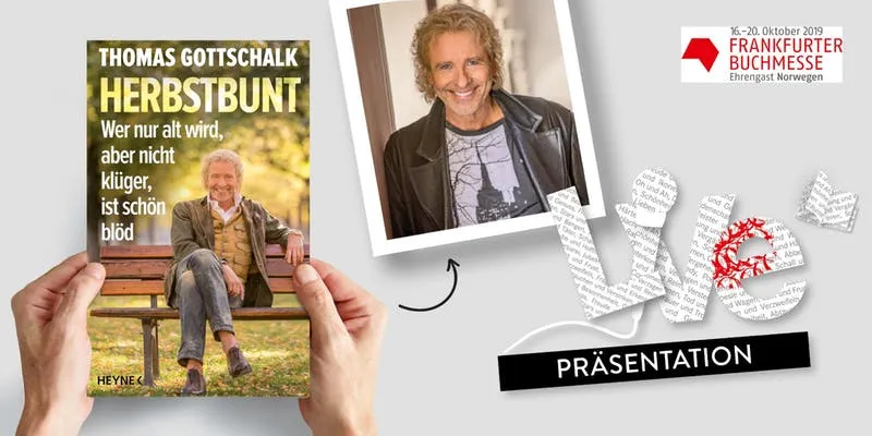Thomas Gottschalk liest bei Hugendubel aus Herbstbunt